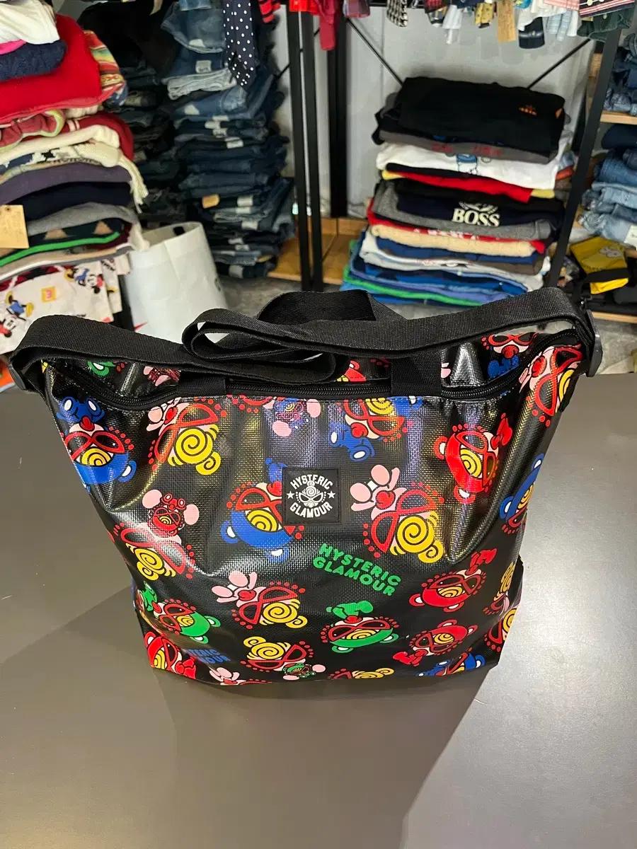 히스테릭 글래머 PVC 쇼퍼백