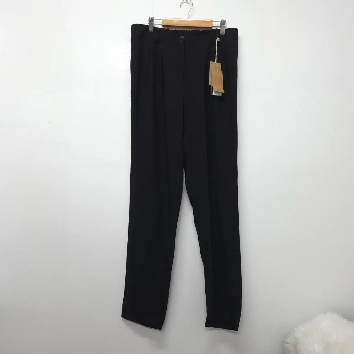 아페쎄 A.P.C 새상품 린넨 블렌드 블랙 팬츠 38