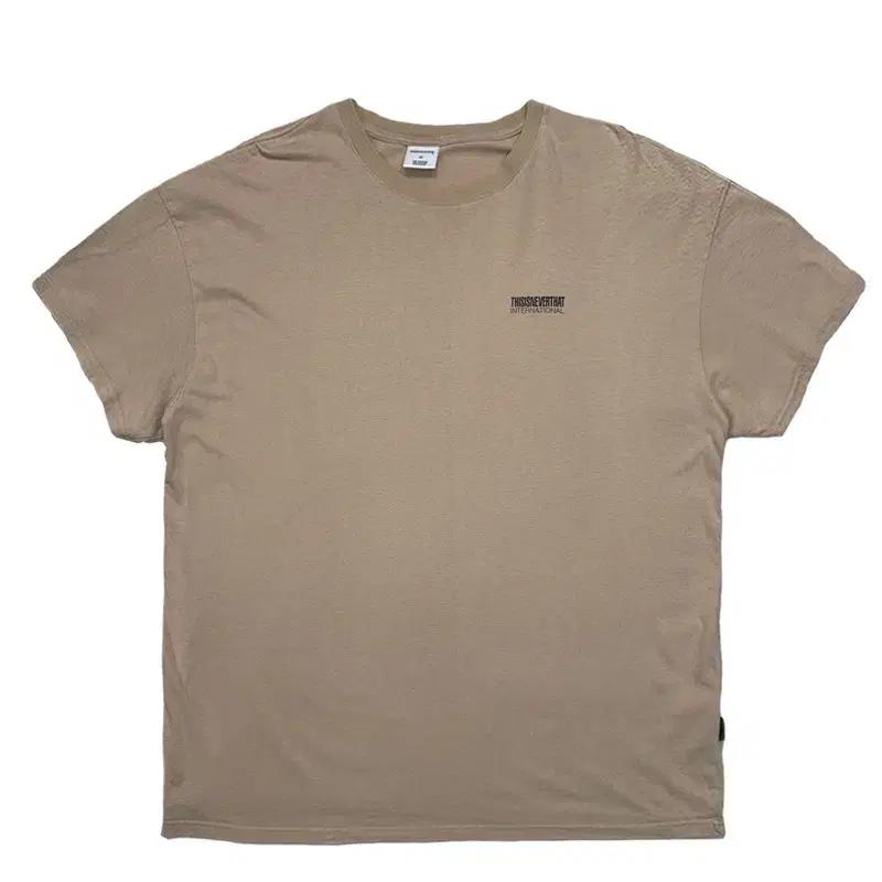 THISISNEVERTHAT 베이지 반팔 XL