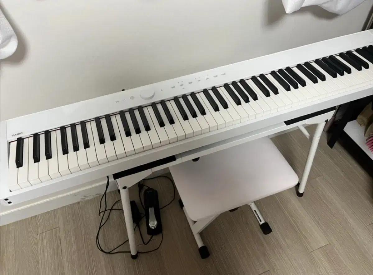px-s1000 카시오 전자피아노 받침 의자 등 포함