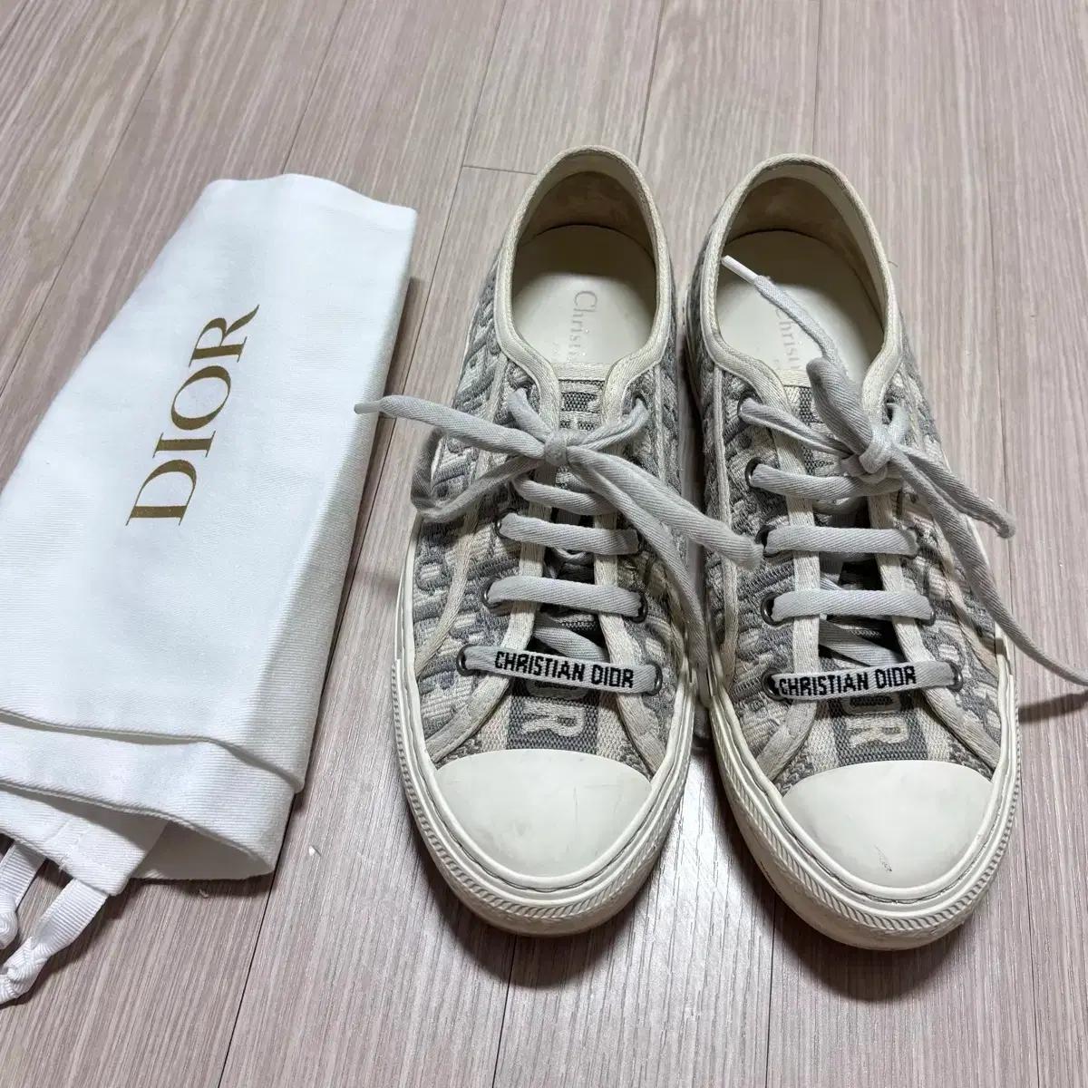 디올 오블리크 스니커즈 37