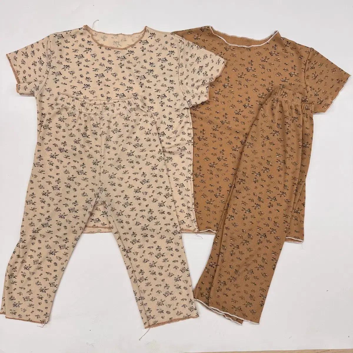 (140) 골지 플리츠 상하세트 2벌