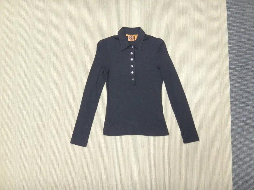 (XS) 토리버치 Tory Burch 여성 카라 긴팔티