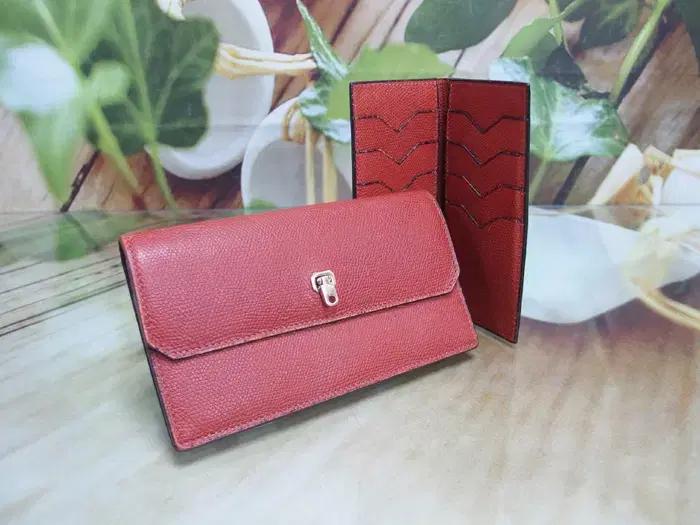 구제토토 발렉스트라 가죽 브레라 장지갑 정품 중고 명품 52706