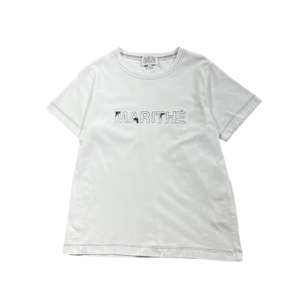 [Marithe Francois Girbaud] 패치로고 반팔티셔츠
