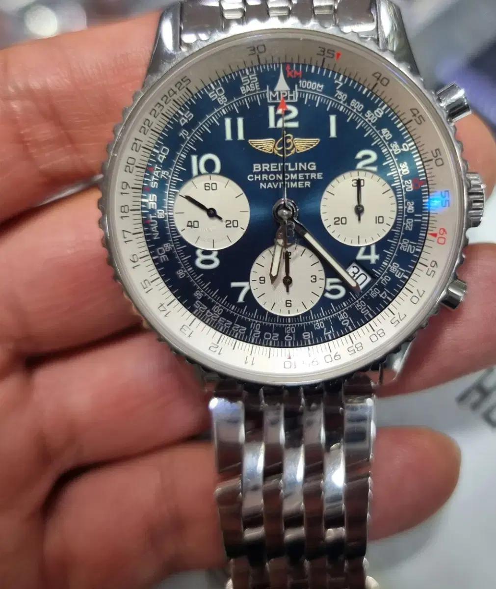 브라이틀링 내비타이머(네비타이머) 크로노그래프 청판 A23322