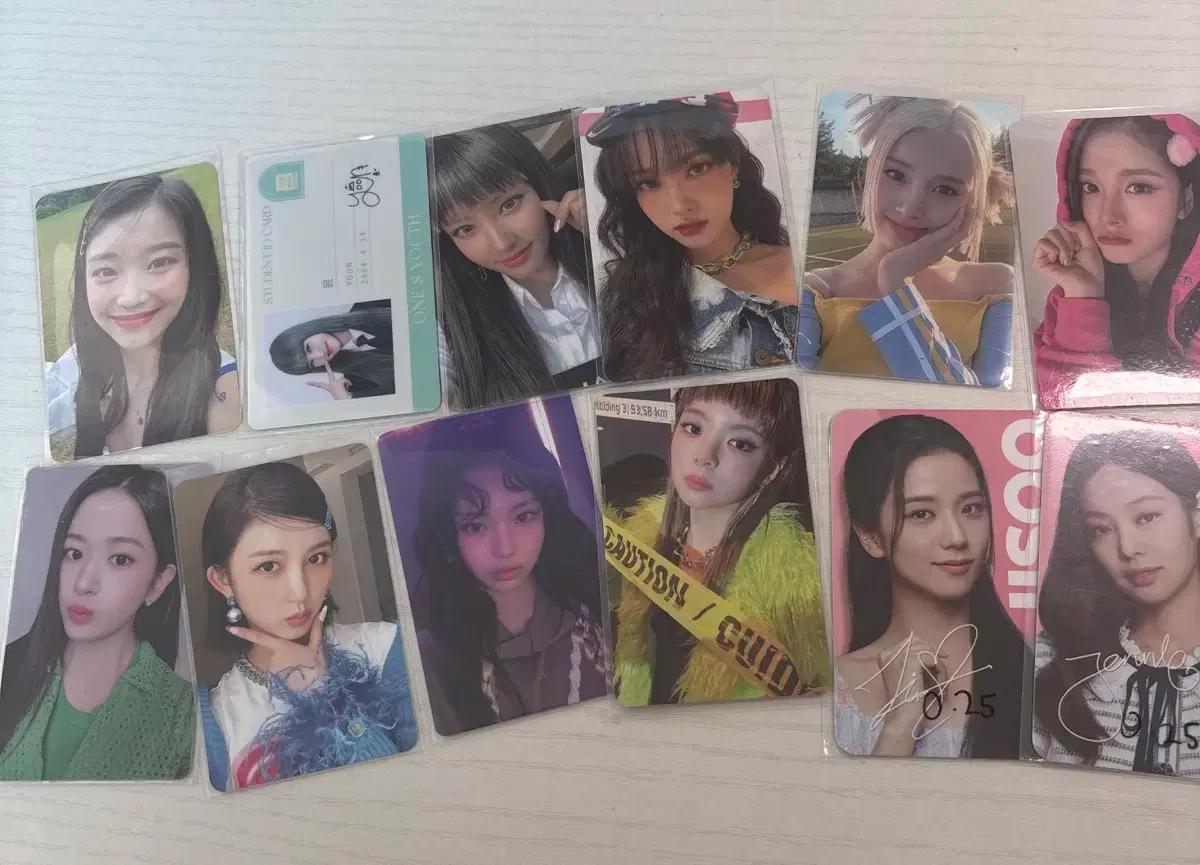 여돌포카 스테이씨 있지 뉴진스 아이브 블랙핑크오레오