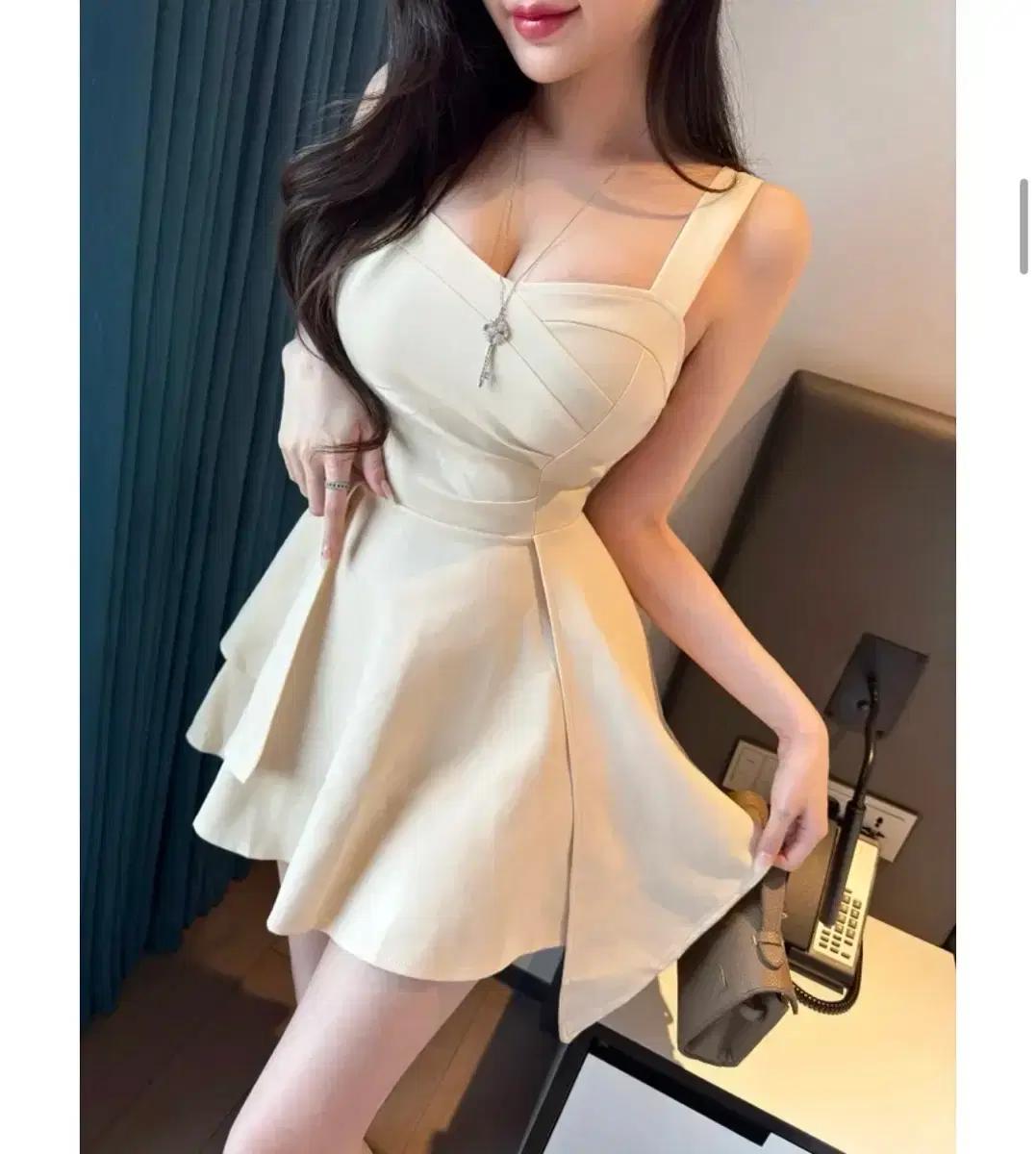 (새상품)나시 미니원피스 휴양지원피스 여름원피스