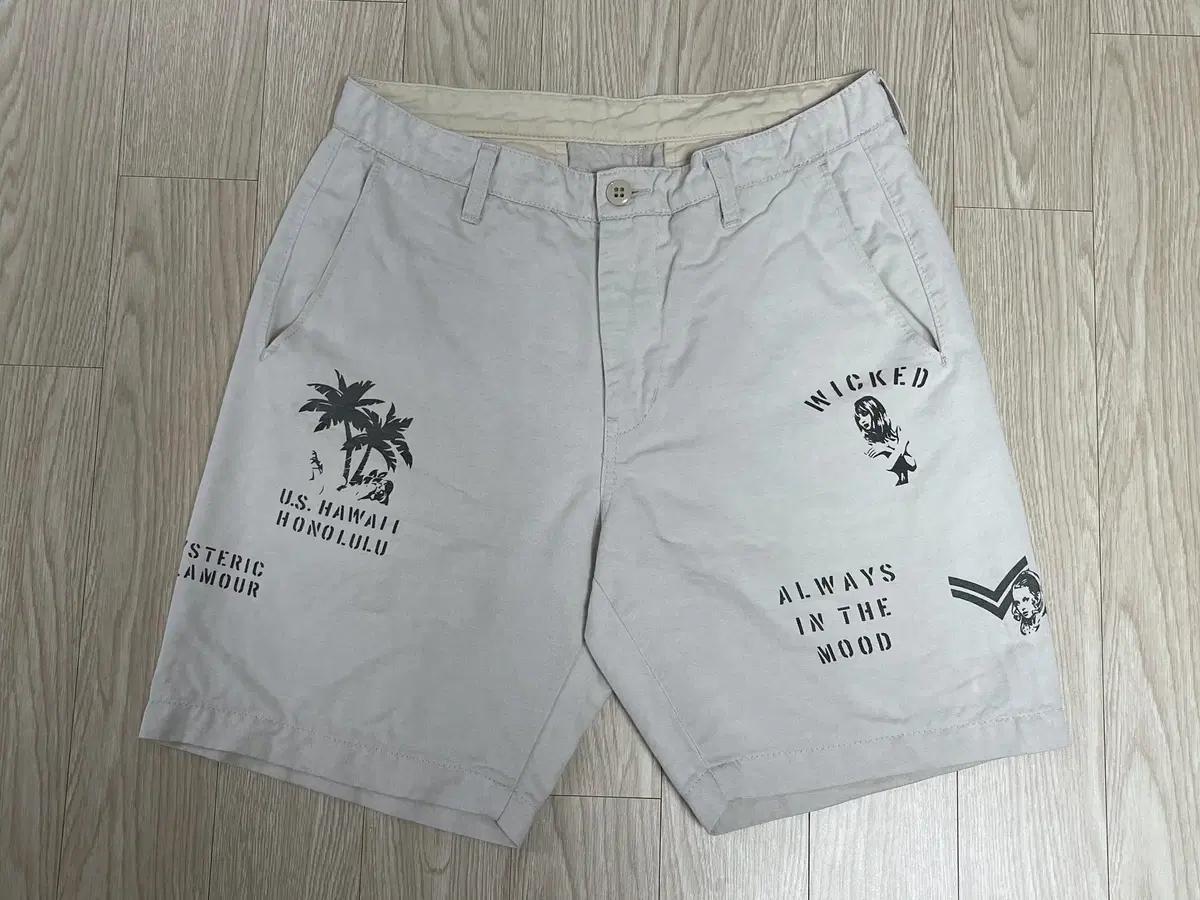 히스테릭글래머 위키드 PT 버뮤다 팬츠