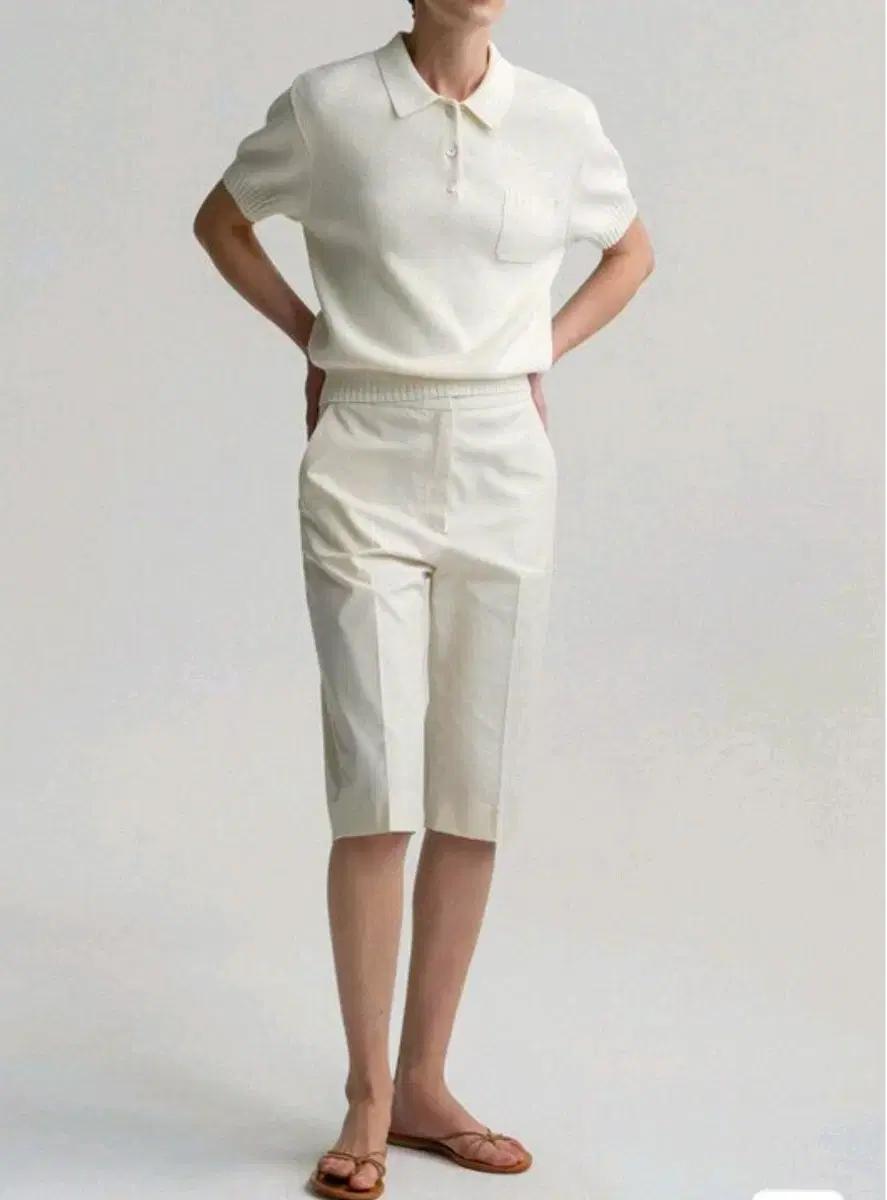 낫띵리튼 팬츠 Slim fit bermuda pant