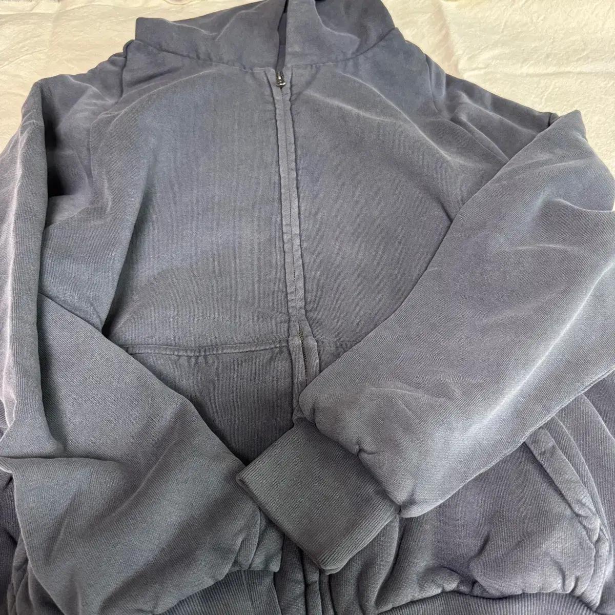 새상품 이지 yzy 후드 집업 포에틱 블랙 XS