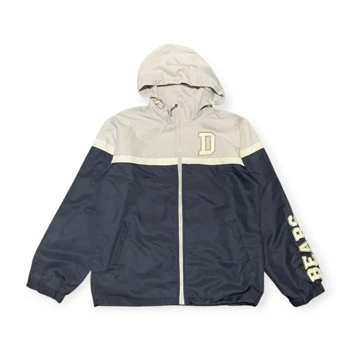 105)Nepos 두산베어스 공식 후드 윈드브레이커 바람막이