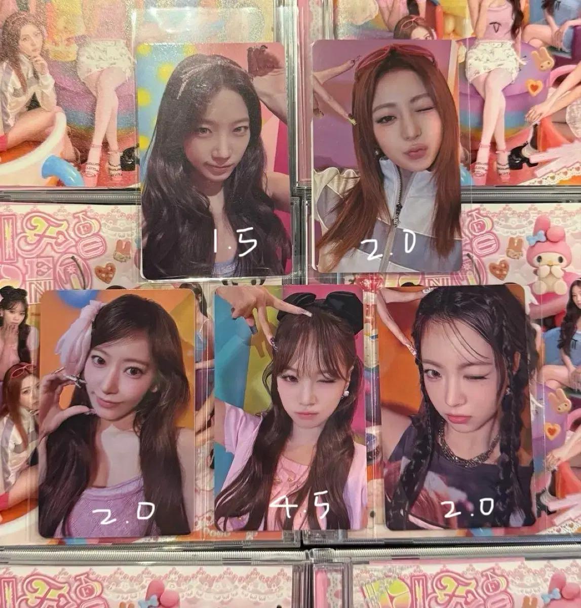 르세라핌 디프런트 윤버셜 선착순 럭키드로우 4회차 포카 양도