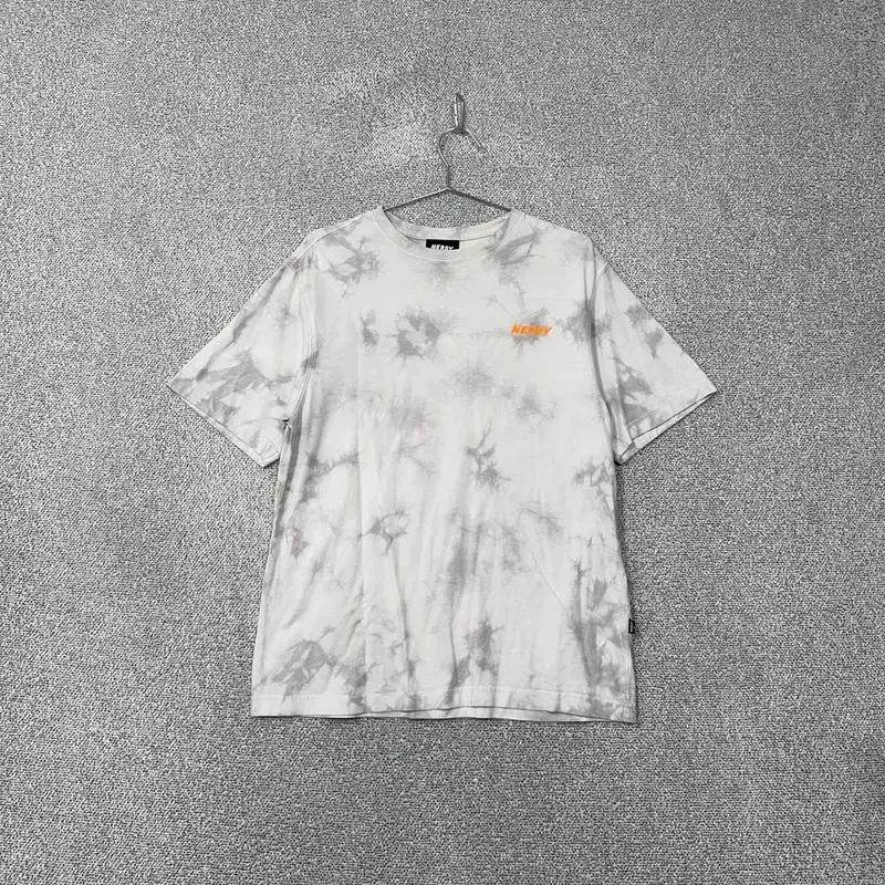 널디 타이다이 라이트 그레이 반팔 티 XS