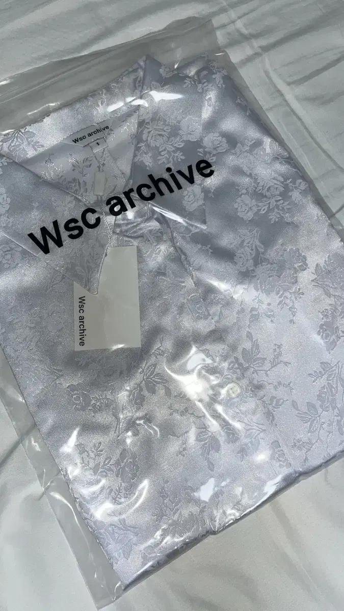 <새상품>wsc archive 자카드 셔츠원피스 001