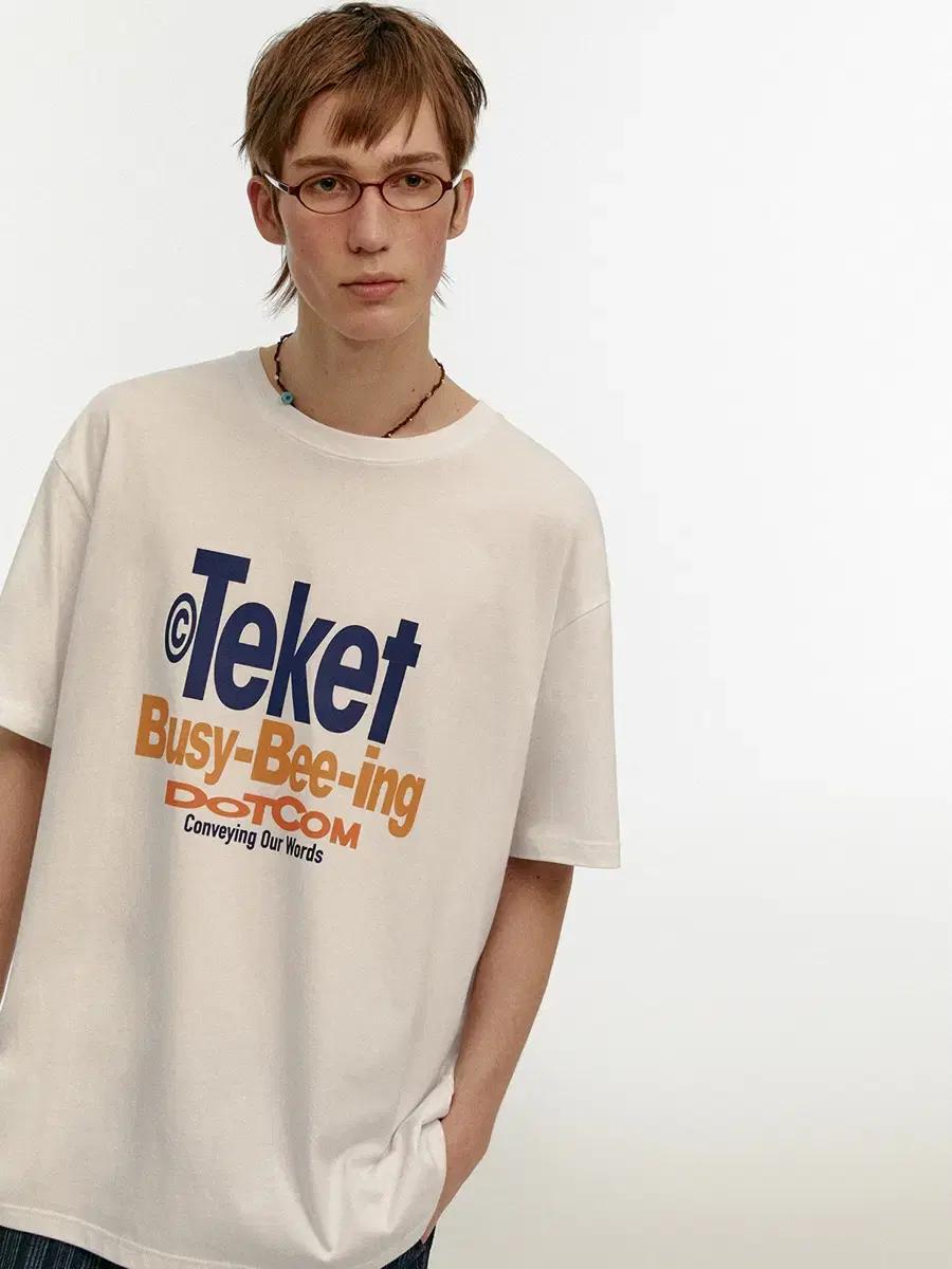 테켓 BEEING TEE-WHITE