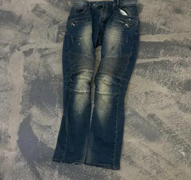 발망 바이커진 청바지 데님청바지 데님팬츠 30인치
