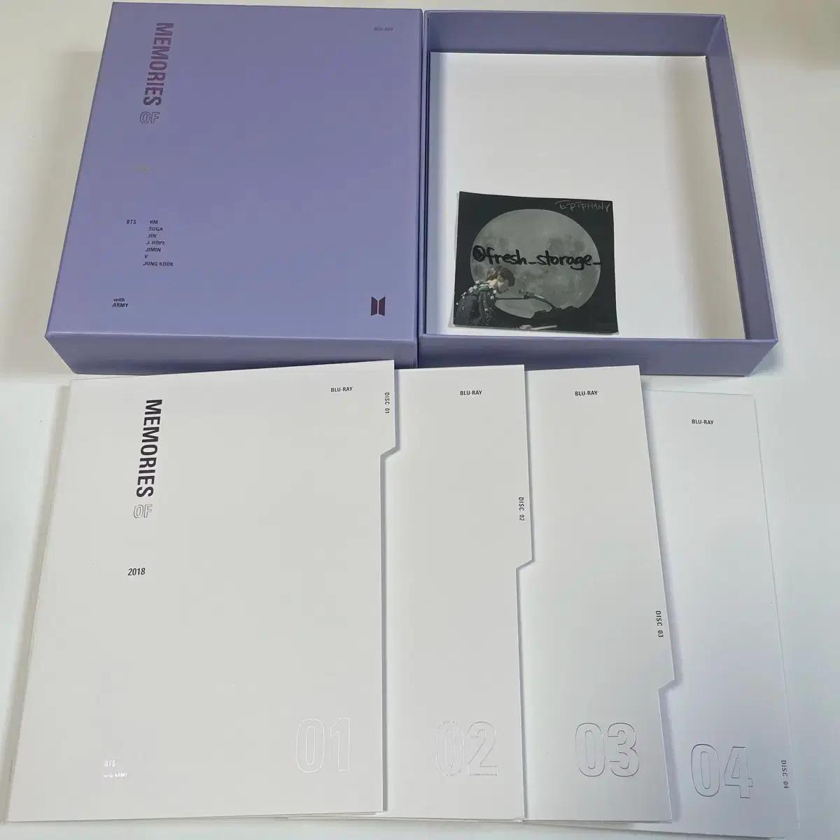 방탄소년단 2018 메모리즈 블루레이 BTS Blu-ray