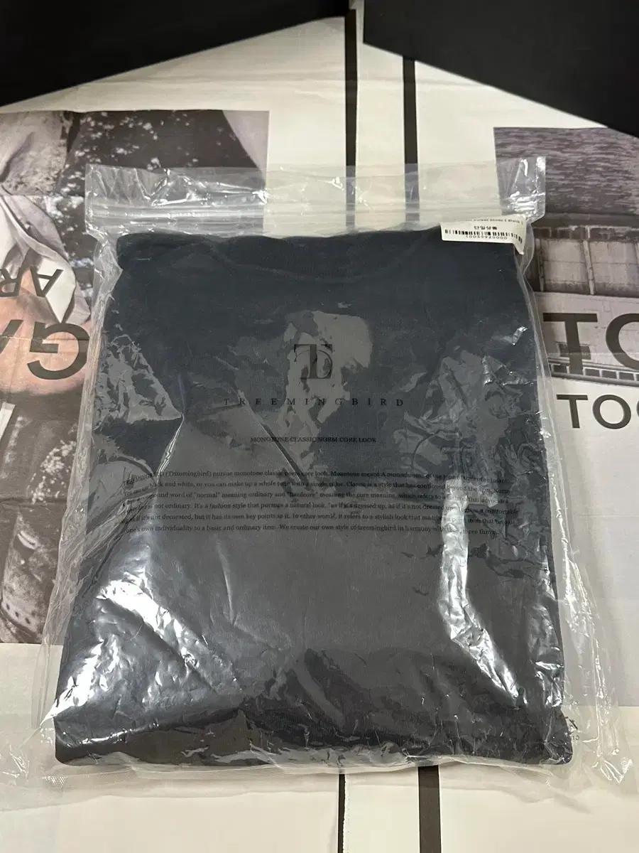 트리밍버드 스웨트 셔츠 블랙 / Treemingbird TRMNGBD