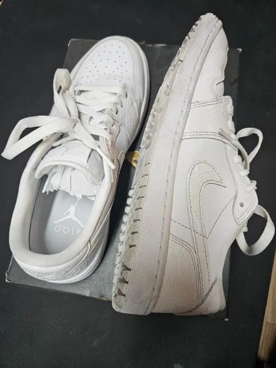 에어 조던 1 로우 골프화 화이트 260