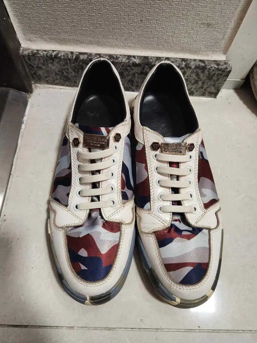 필립플레인 남자단화 가죽스니커즈265