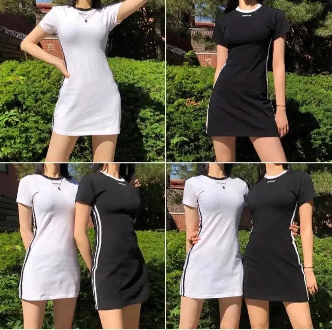 믹스엑스믹스 언타이틀8 트랙 타이트 원피스