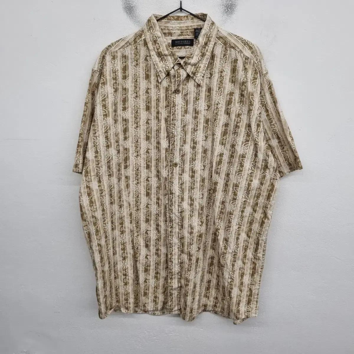 [115/3XL] BRITCHES 네이티브 패턴 셔츠