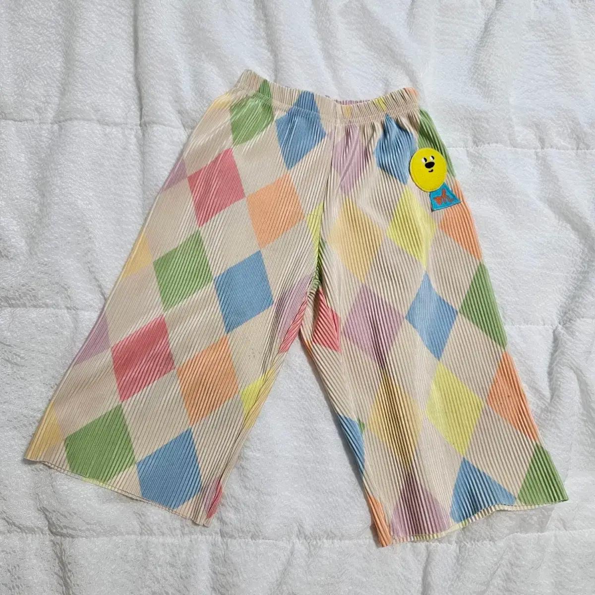 100사이즈 봄 여름 가을 얇은 긴바지 아기옷