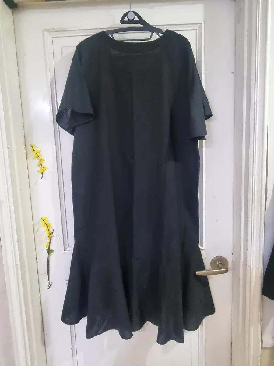 여름 시원한 린넨. 롱원피스. 거의새거. 가슴55