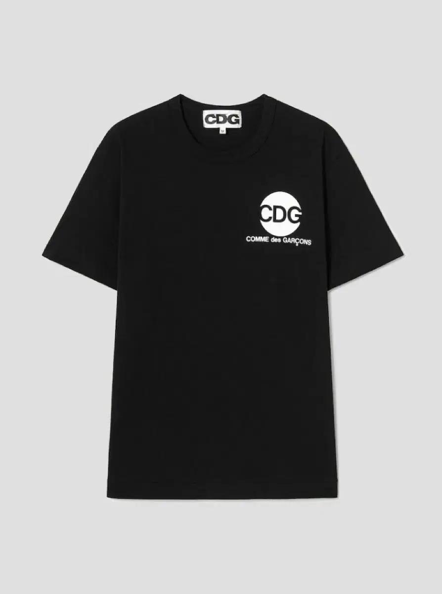 [새상품] 꼼데가르송 CDG 티셔츠2 (블랙/XL)