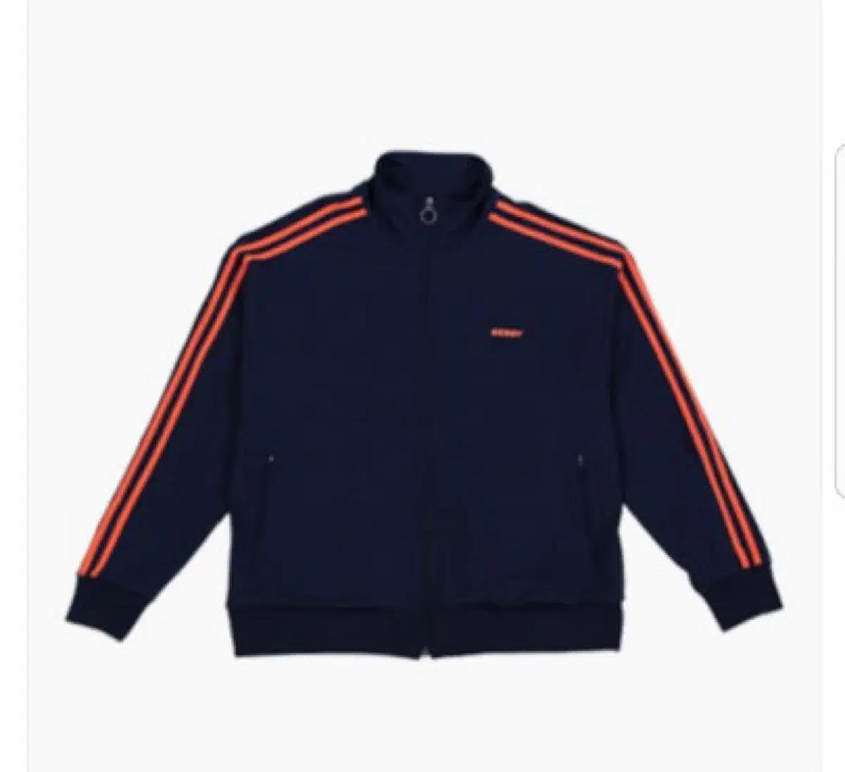 널디 네이비 오렌지 집업 팔아요