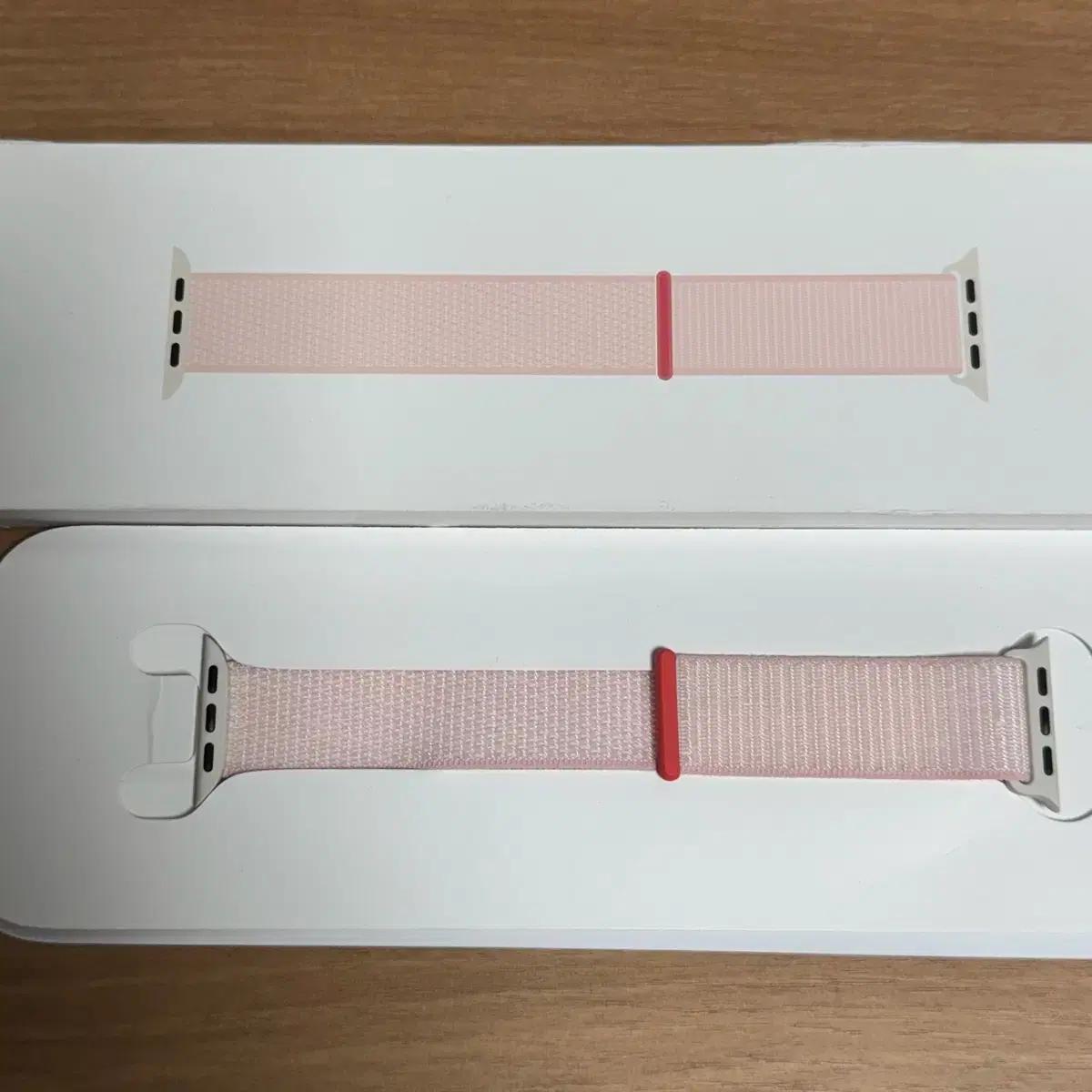 애플워치40/41/42mm 정품 스포츠루프 라이트핑크색상