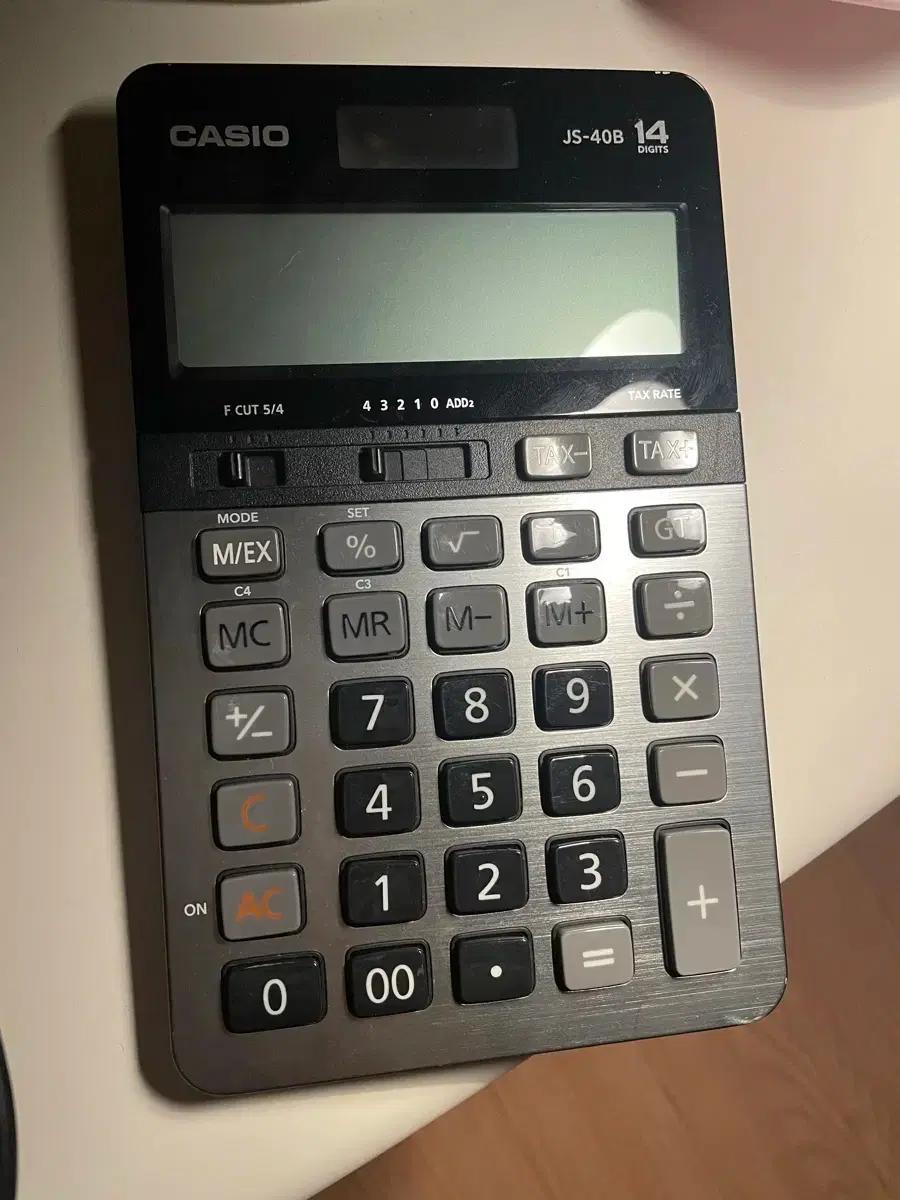 카시오 Casio js-40b 계산기