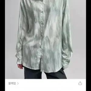 노제착용) 블랙업 와이셔츠 /고프코어,와이셔츠,새틴블라우스