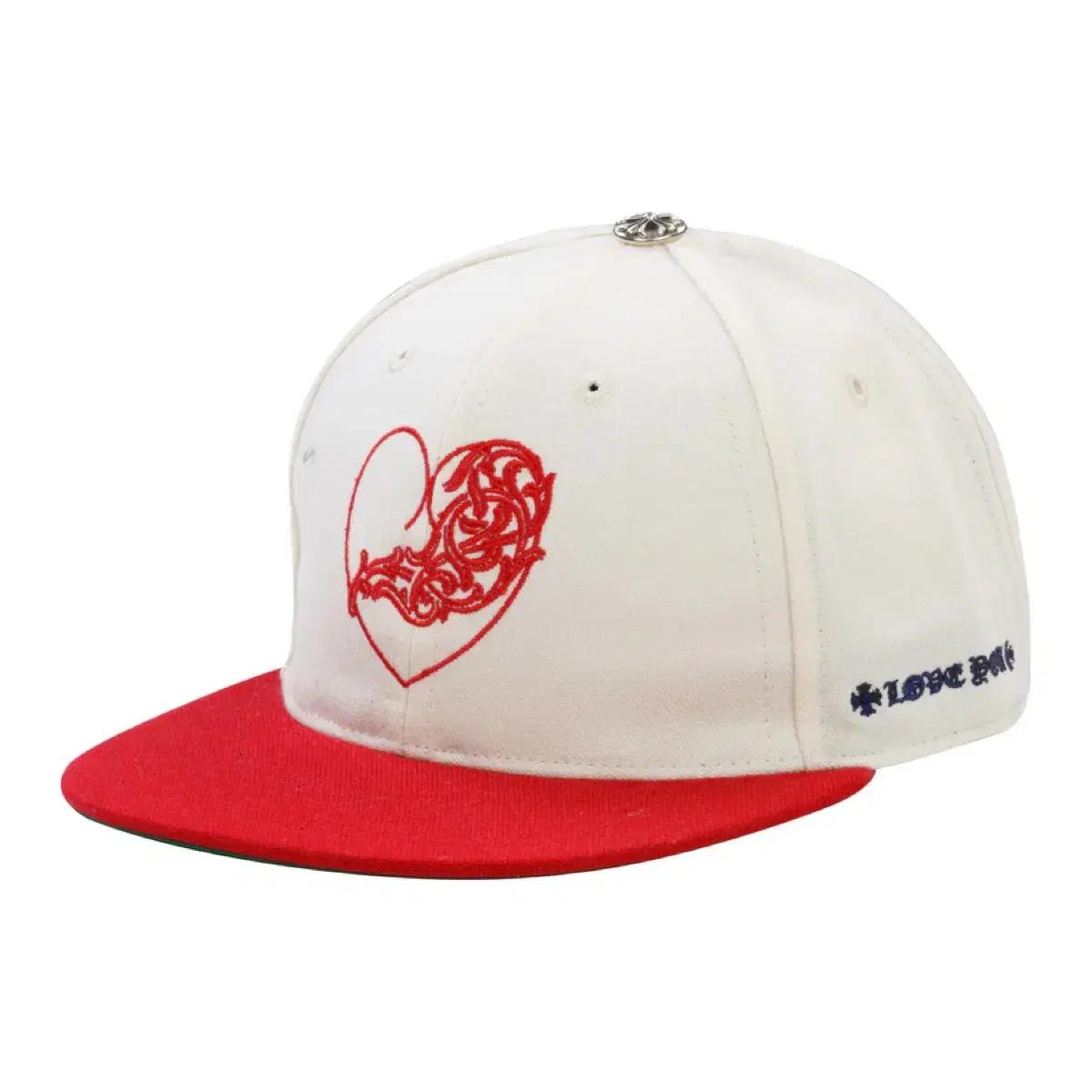 CHROME HEARTS LOVE U FITTED HAT 7 3/8