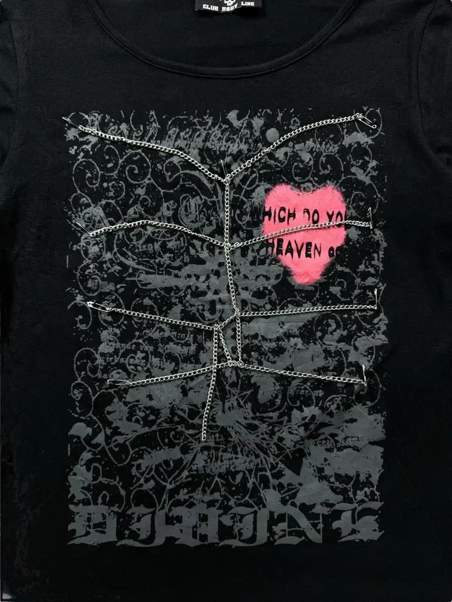 blood storm club body line tee