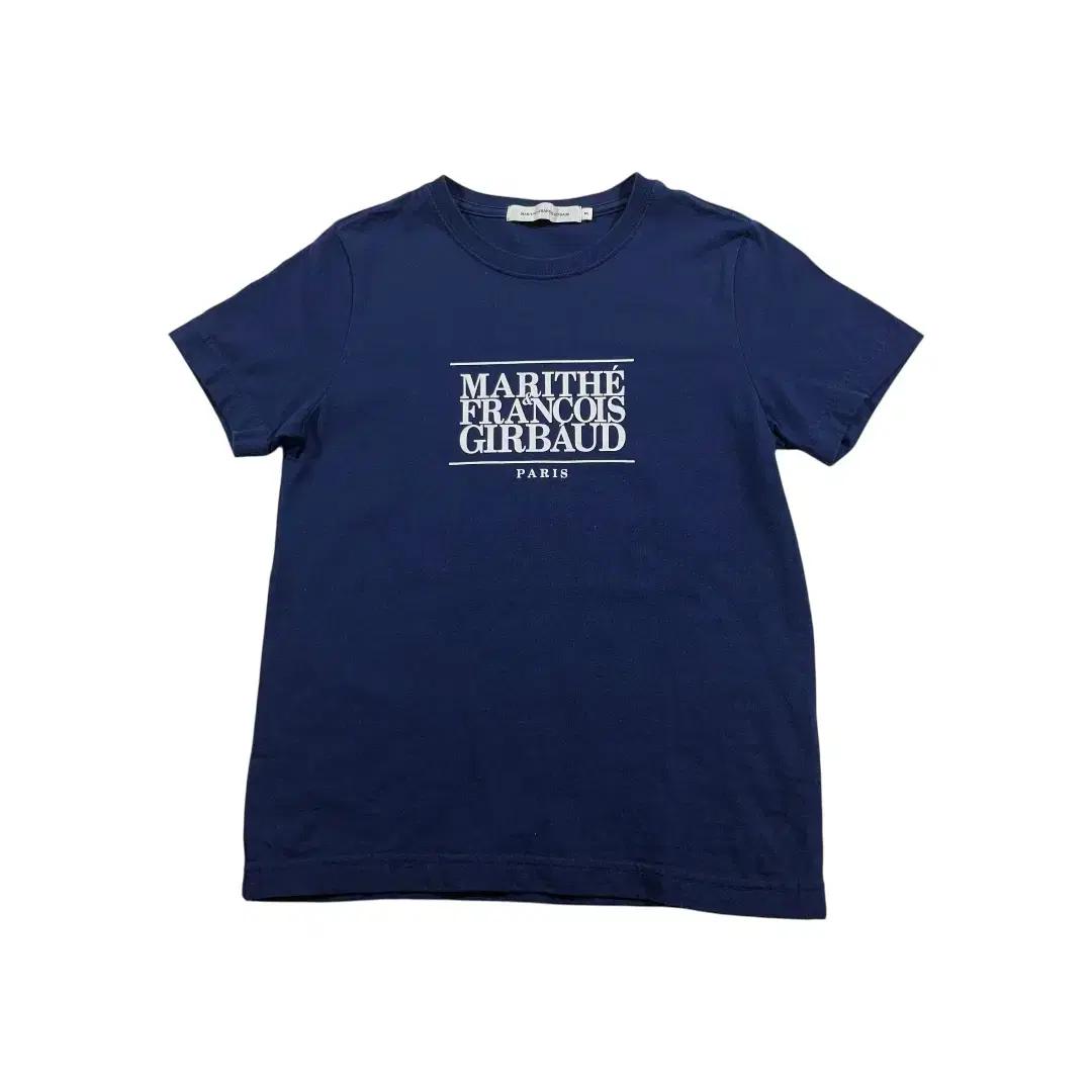 [Marithe Francois Girbaud] 로고 프린팅 반팔티셔츠