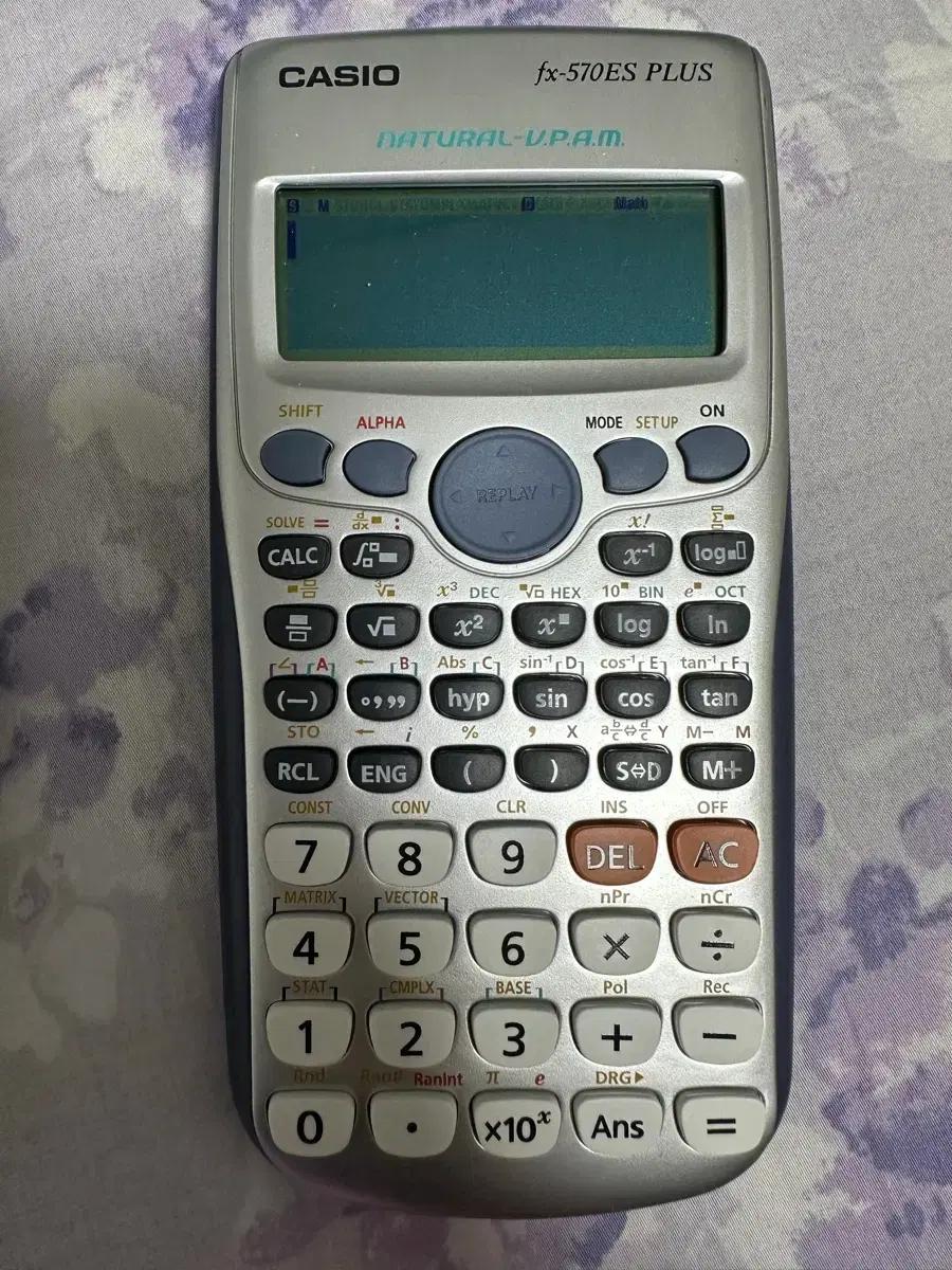 카시오 공학용 계산기 fx-570ES PLUS