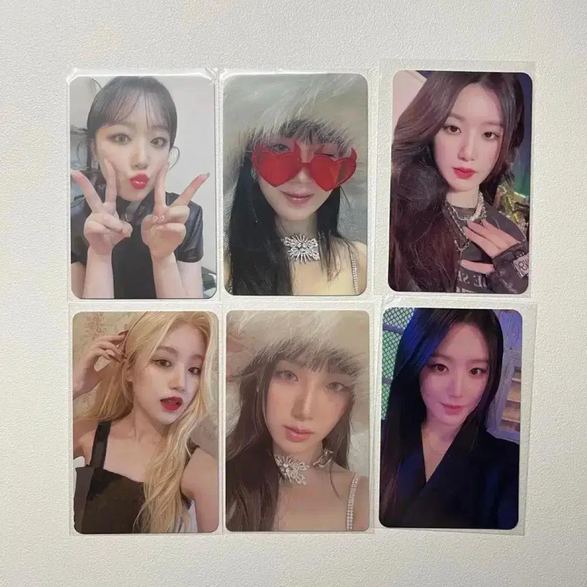 여자아이들 슈화 포토카드