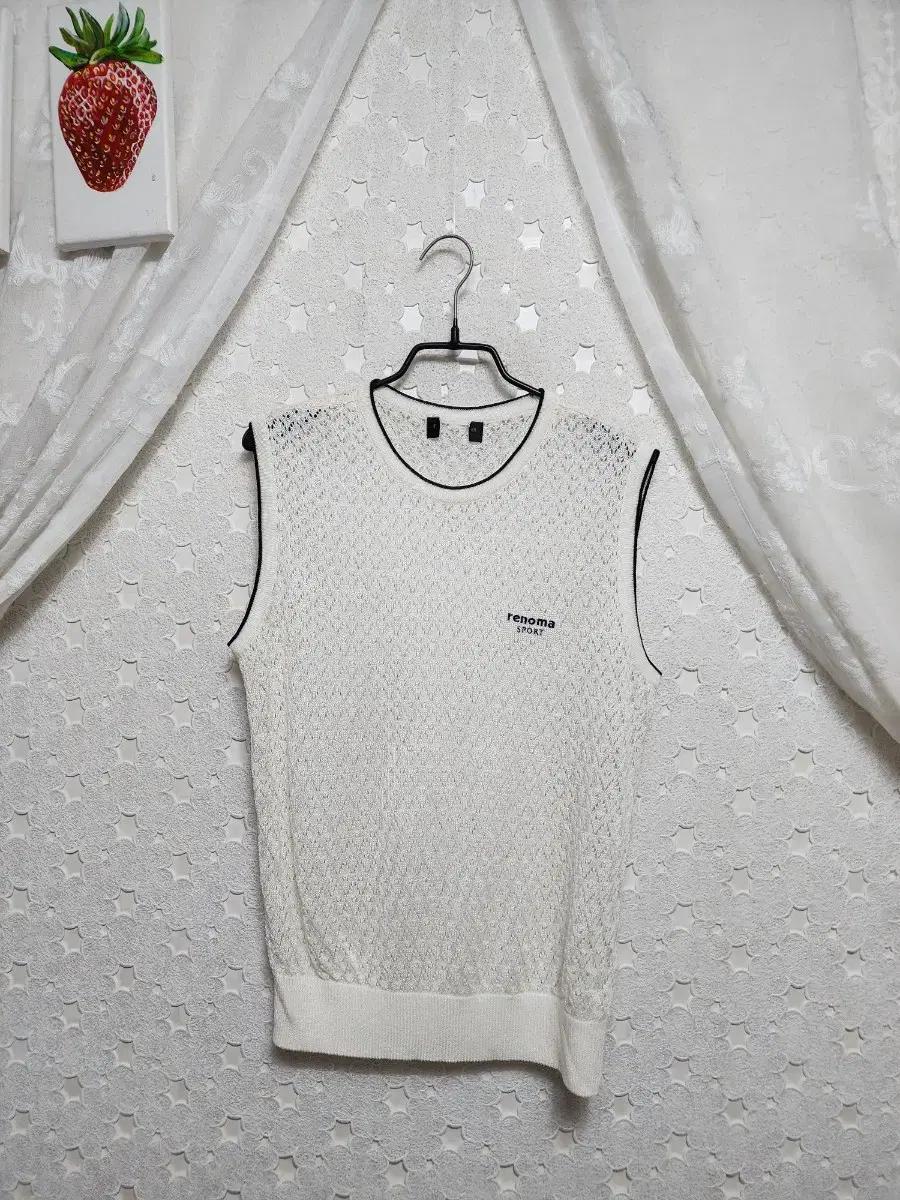 레노마 여름니트 조끼 여성95