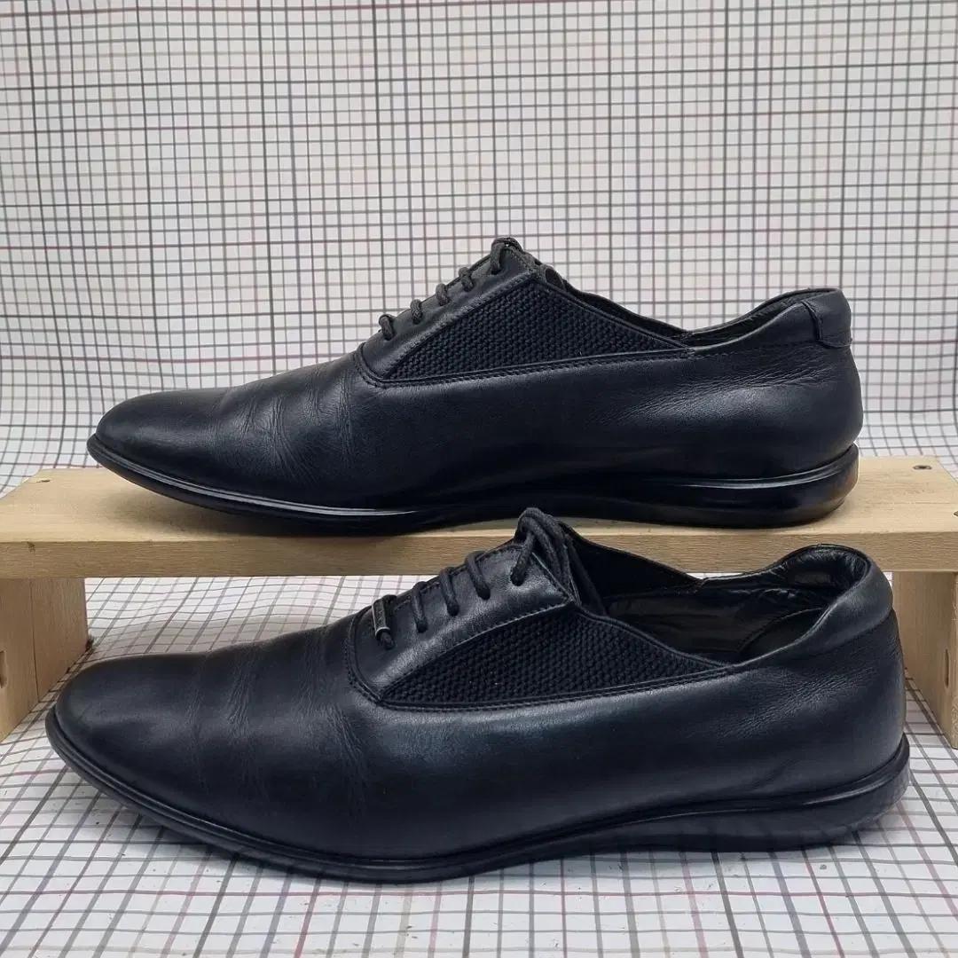 아르마니 남성 가죽 스니커즈 270.