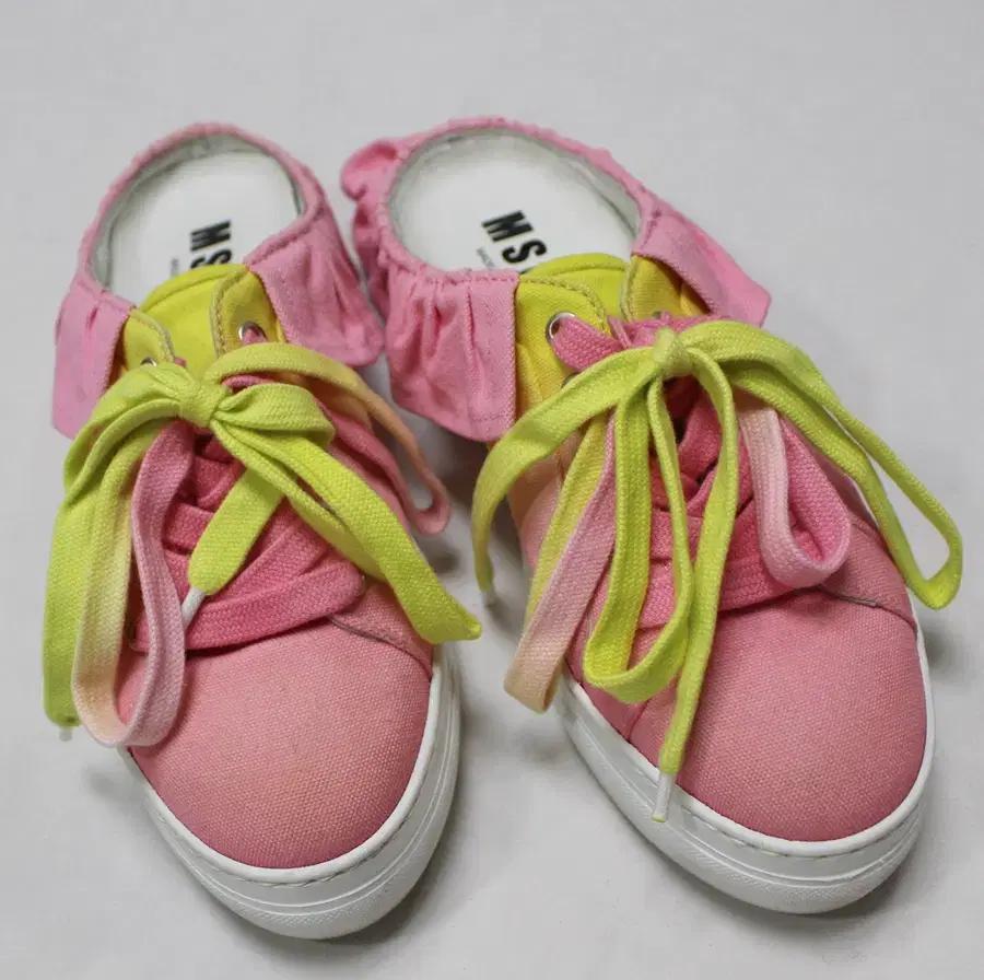 MSGM 여성 38 스니커즈 독특한 패션화