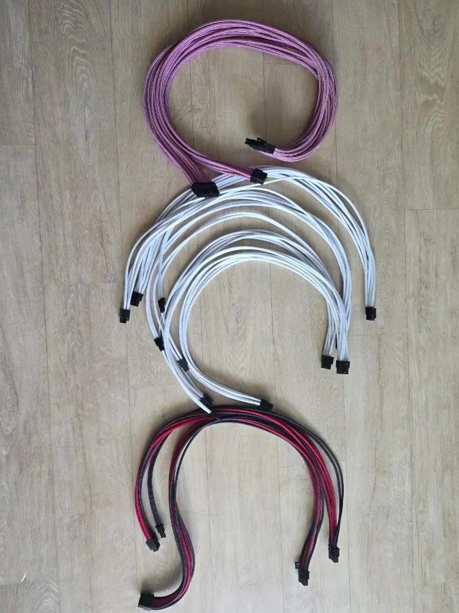 시소닉 mod 케이블 메인보드 케이블 psu cpu전원케이블 커스텀