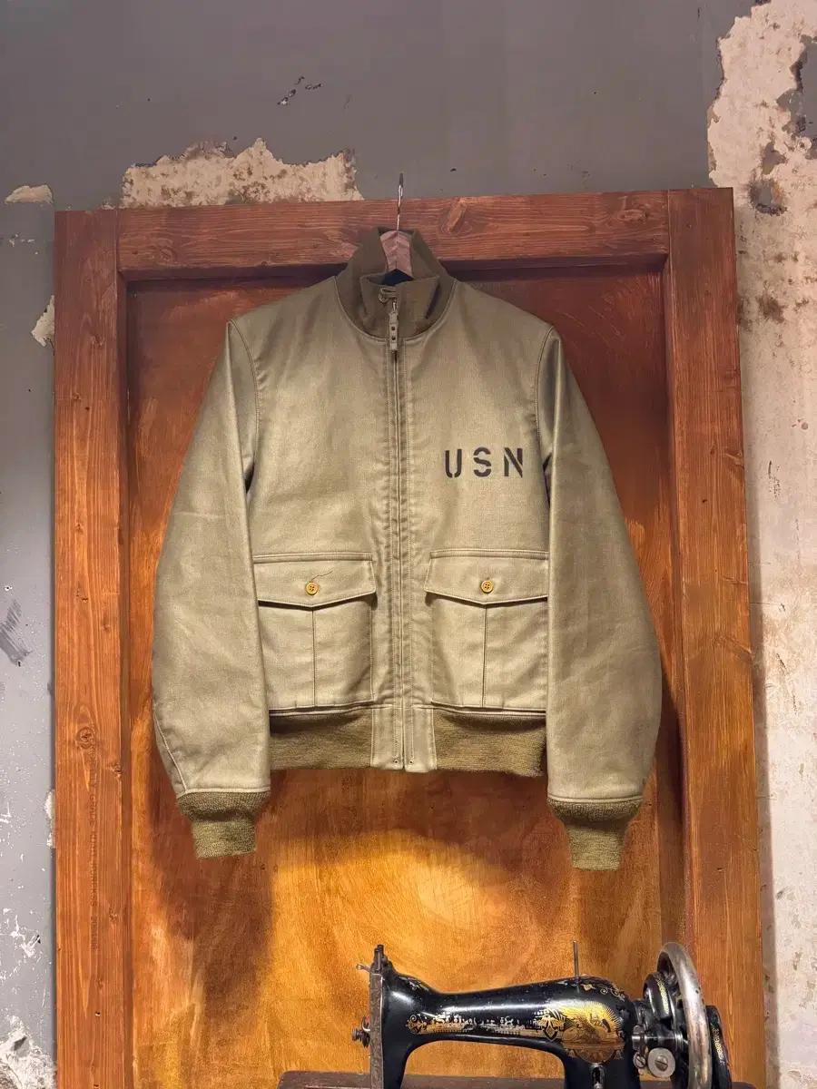 리얼맥코이 THE REAL McCOYS 37J1 USN 자켓 (40)