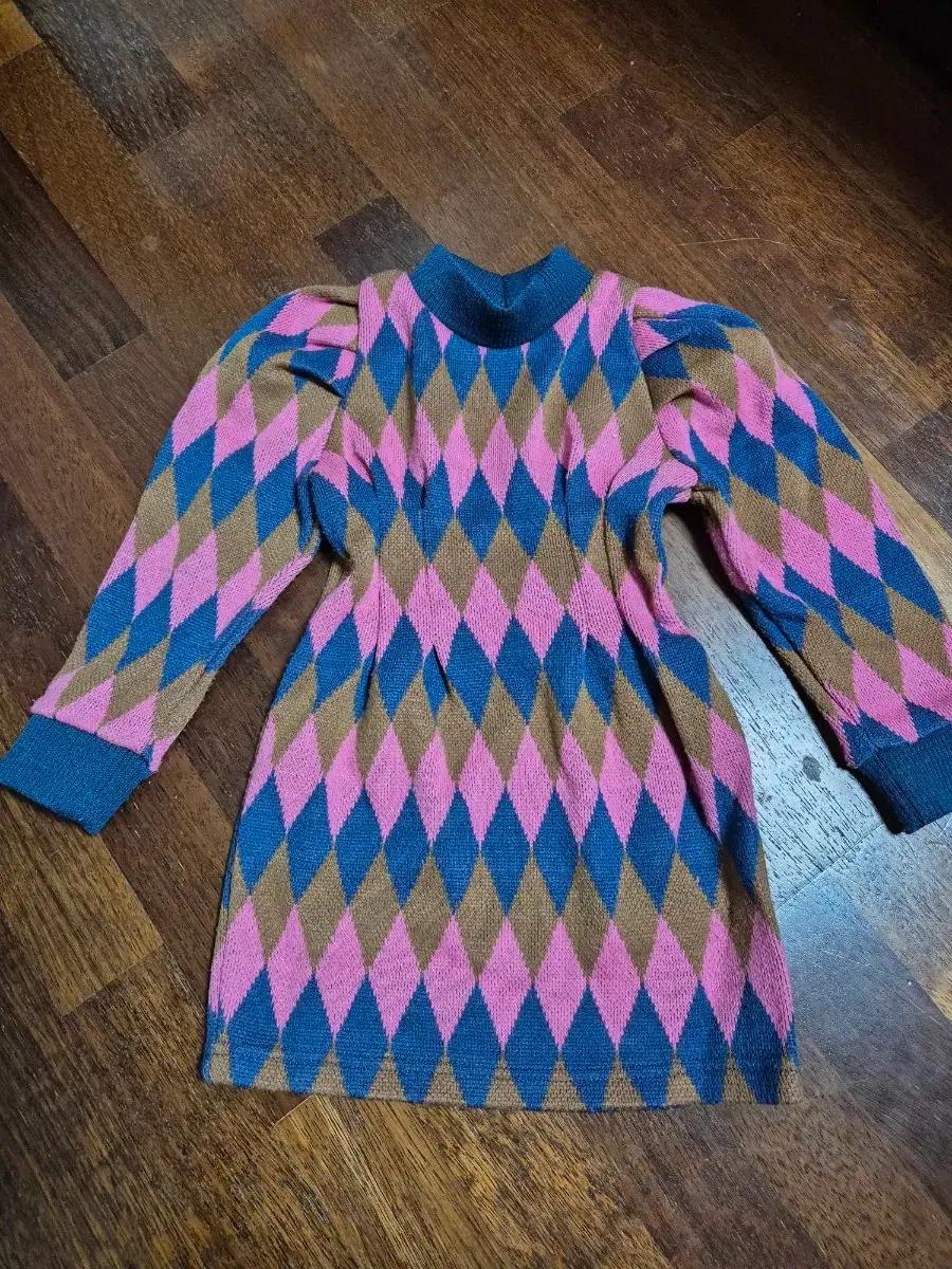 여아 니트 원피스 겨울용