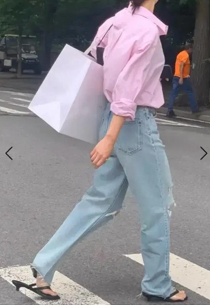 헤이그 핑크셔츠