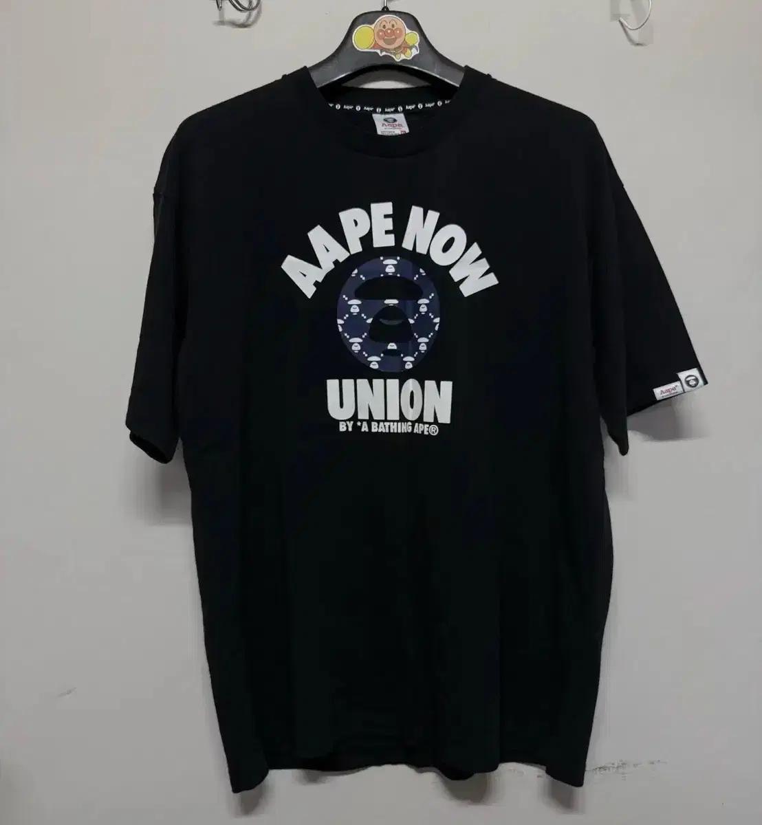 에이프 AAPE 티셔츠 판매 블랙 XL BAPE 베이프