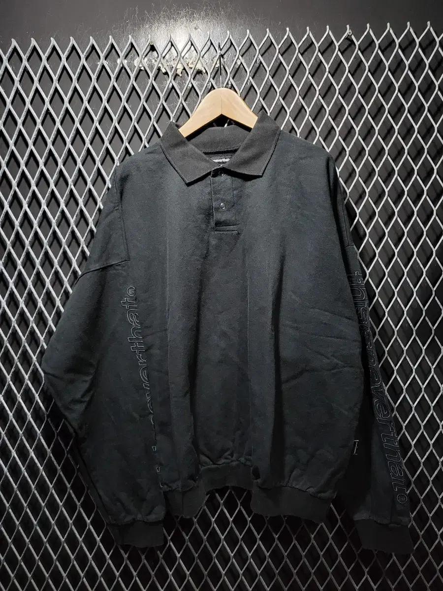 디스이즈네버댓 카라넥 스웻셔츠 L