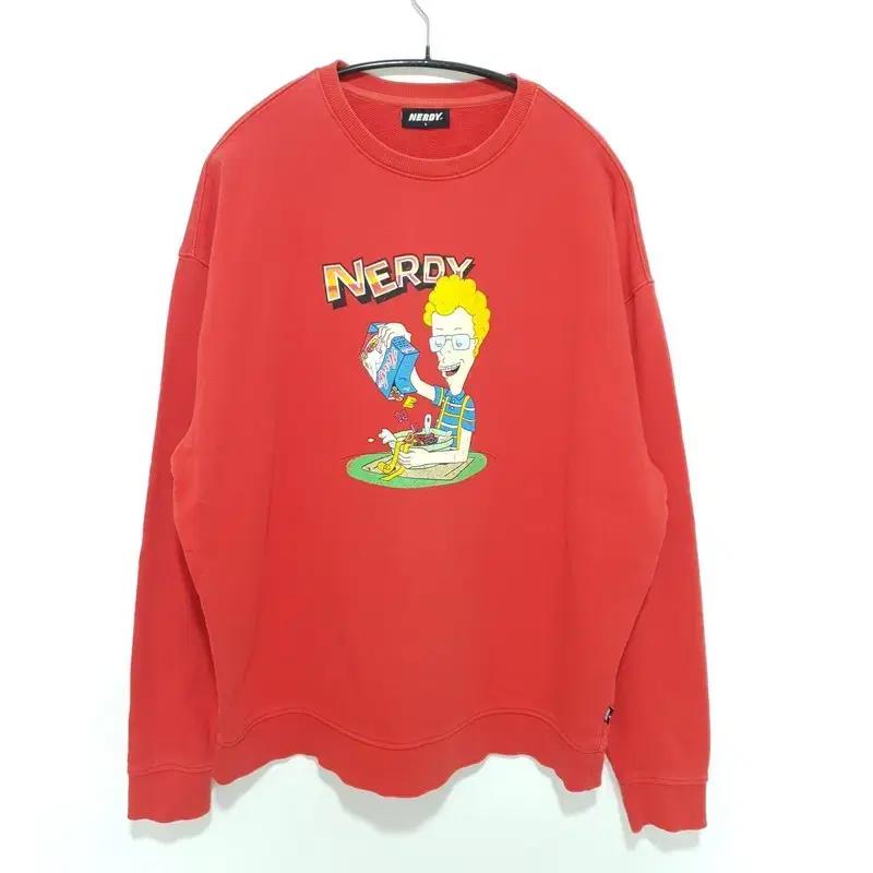 널디 프린팅 맨투맨 L_M0259