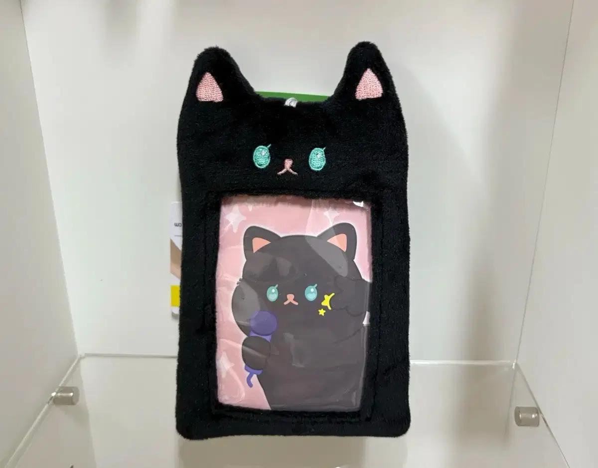 다이소 캐릭터 카드 케이스 고양이 포카홀더